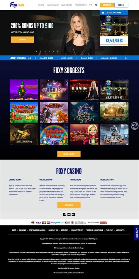 foxy casino online